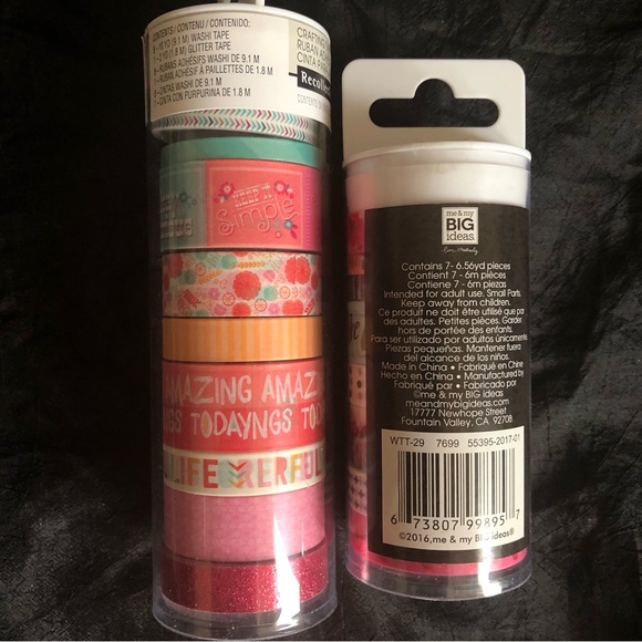 Recollections Crafting Tape + Create 365 Washi Tape - Floral & Inspirational - Picture 3 of 15